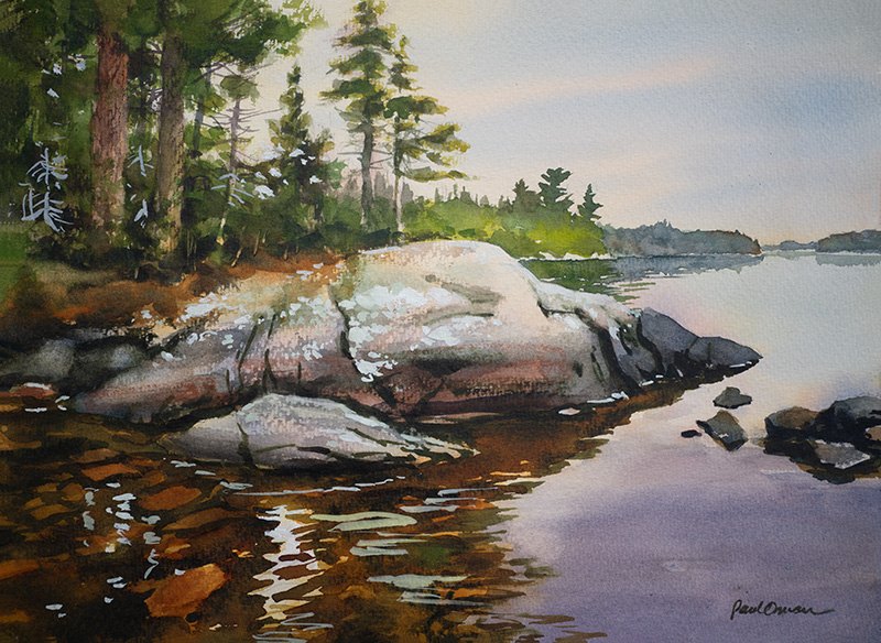 Stories to Tell – giclée print of the painting by Paul Oman