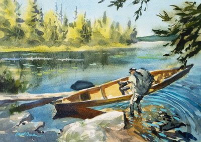 End of the Portage